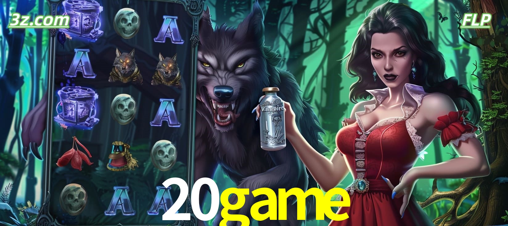 Slots online tema de lobisomem e vampira no 20game cassino Brasil