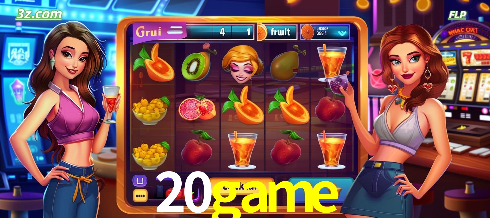 20game cassino online com caça-níqueis de frutas e coquetéis coloridos