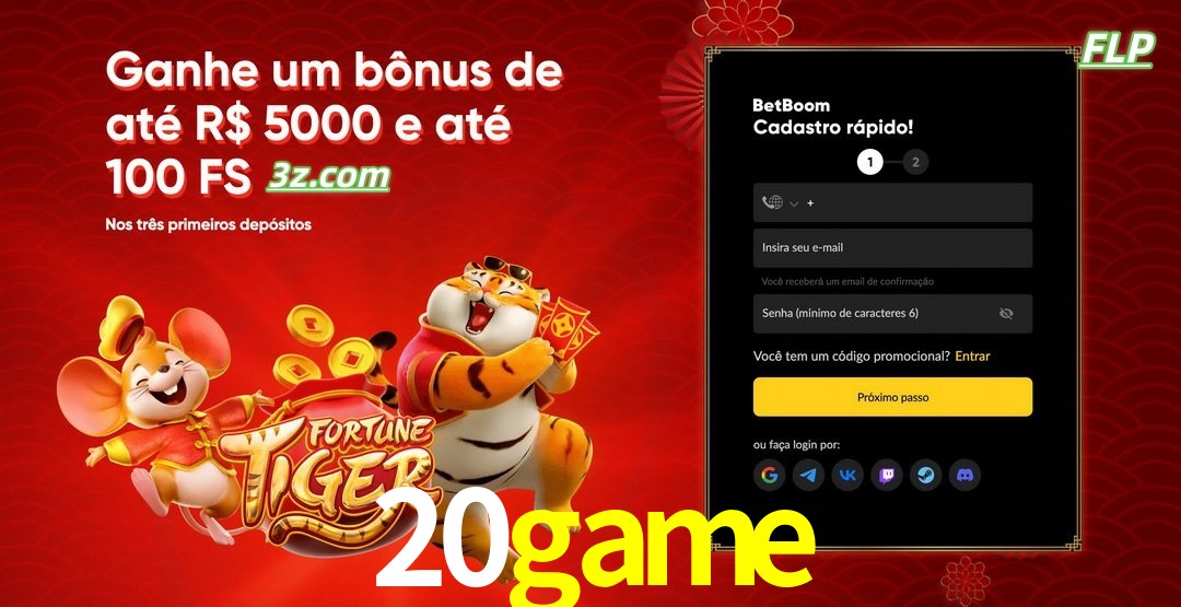 20game cassino Brasil bônus de boas-vindas até R$5000 e 100 free spins