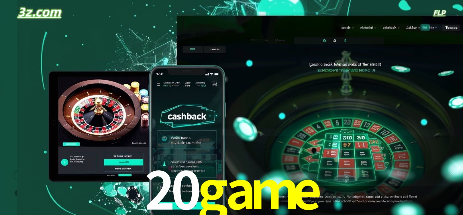 Jogue roleta em dispositivos móveis e desktop com 20game