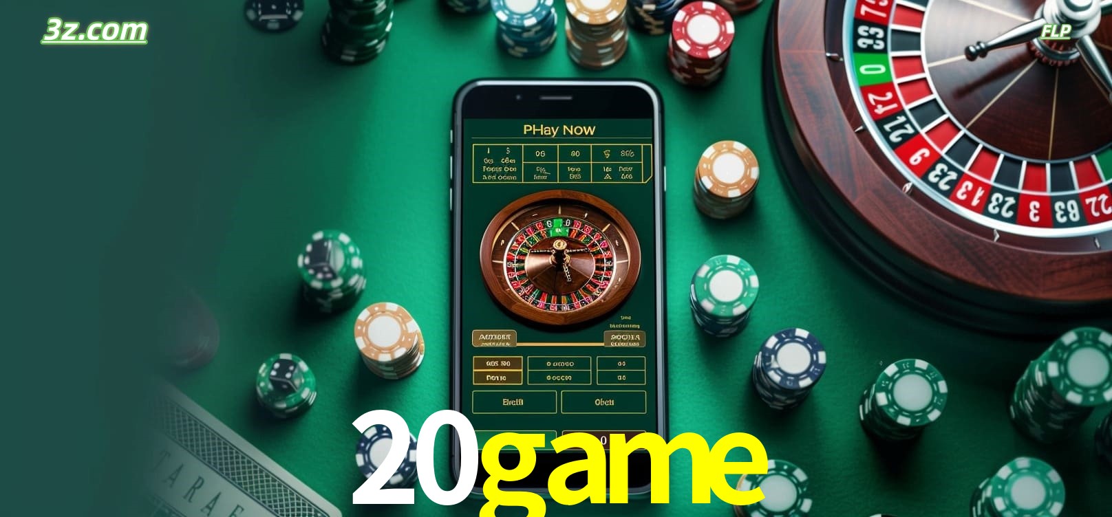 Roleta online no cassino 20game disponível em celular e computador